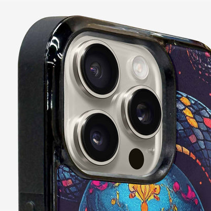iPhone 15 Pro Max Case — Snake Skulls Print Custom, Unique Phone Case Design