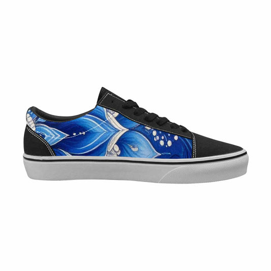 MEN'S Boho Mandala Canvas Lace-Up Neon Fantasy Custom Sneakers