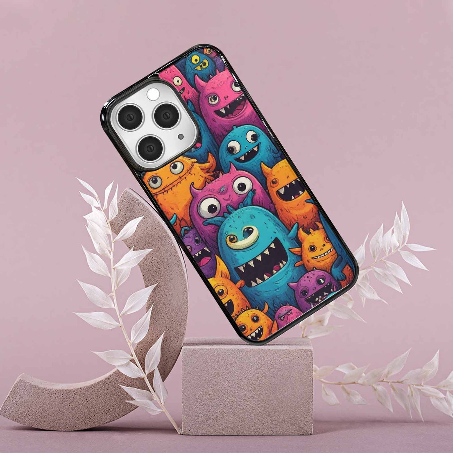 iPhone 15 Pro Max Case — Monsters General Cartoon Monst, Custom Made Phone Cover