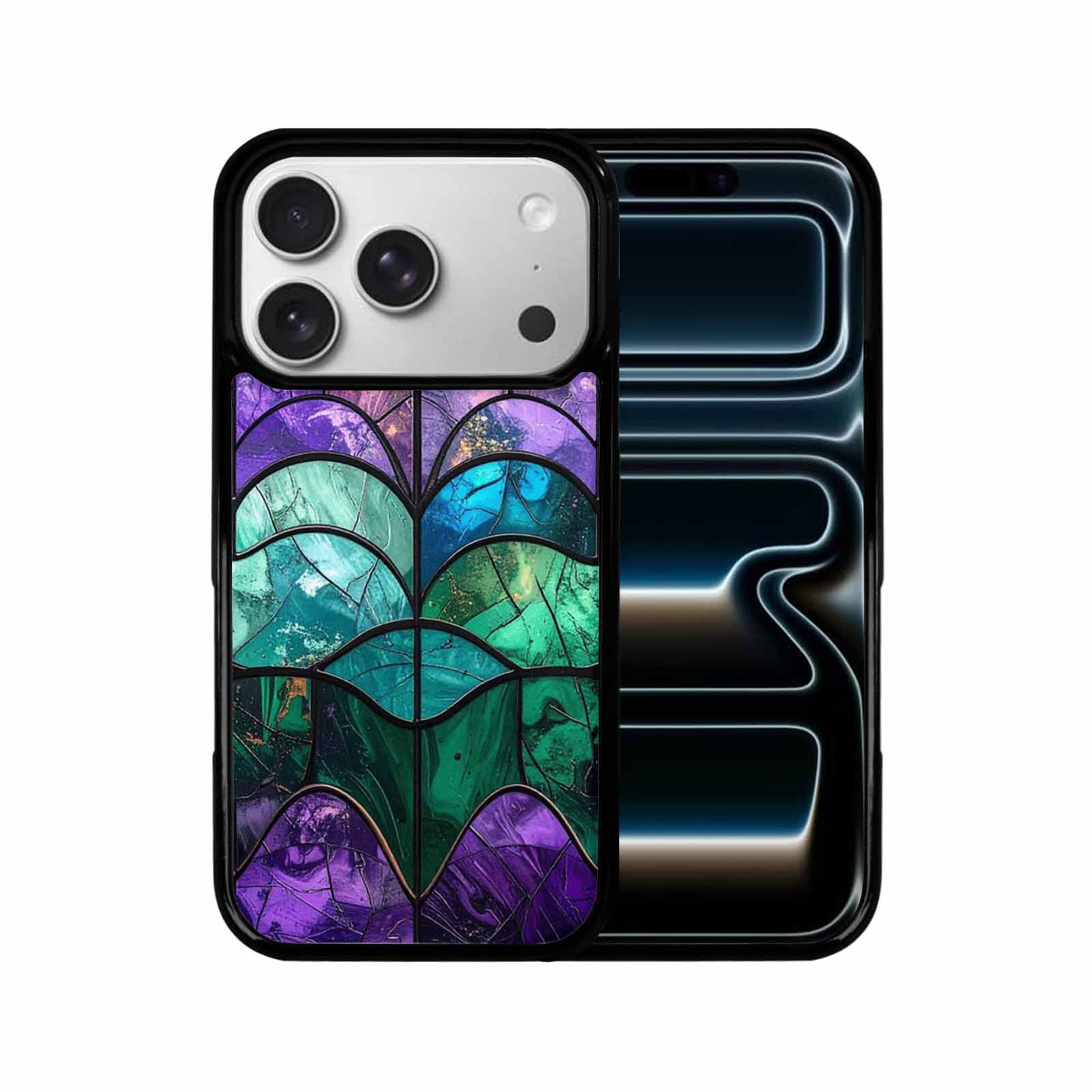 iPhone 17 Pro Case — Distressed Easter Wave Original Art, Custom Phone Case
