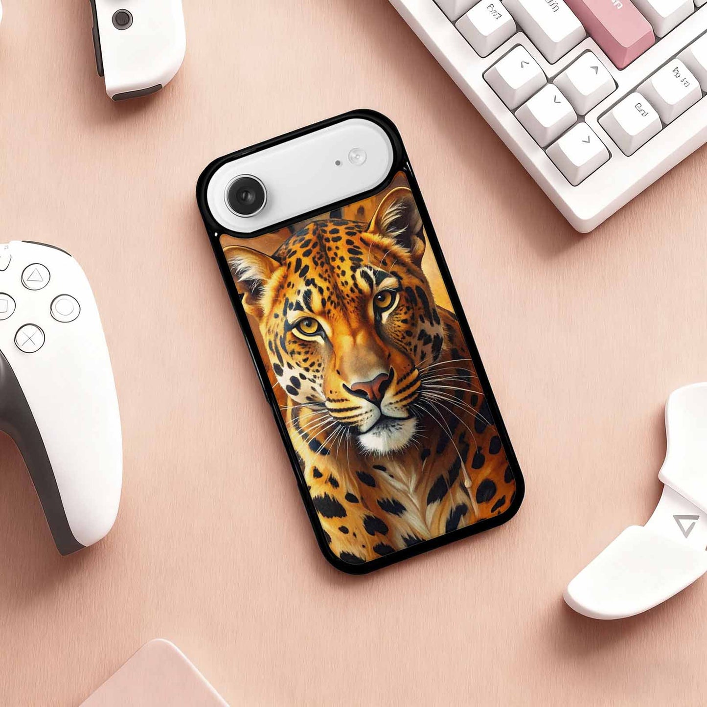 iPhone 17 Air Case — Seamless Tileable Pattern Of Overlapping Animal, Personalized Phone Case