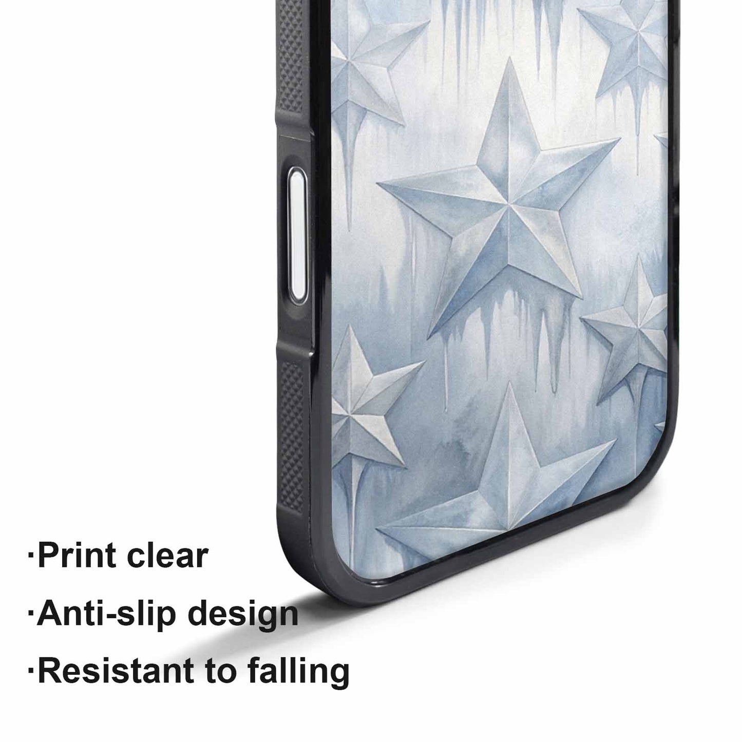 iPhone 17 Air Case — Seamless Tileable Pattern Of Overlapping Galaxy, Custom Printed Phone Case