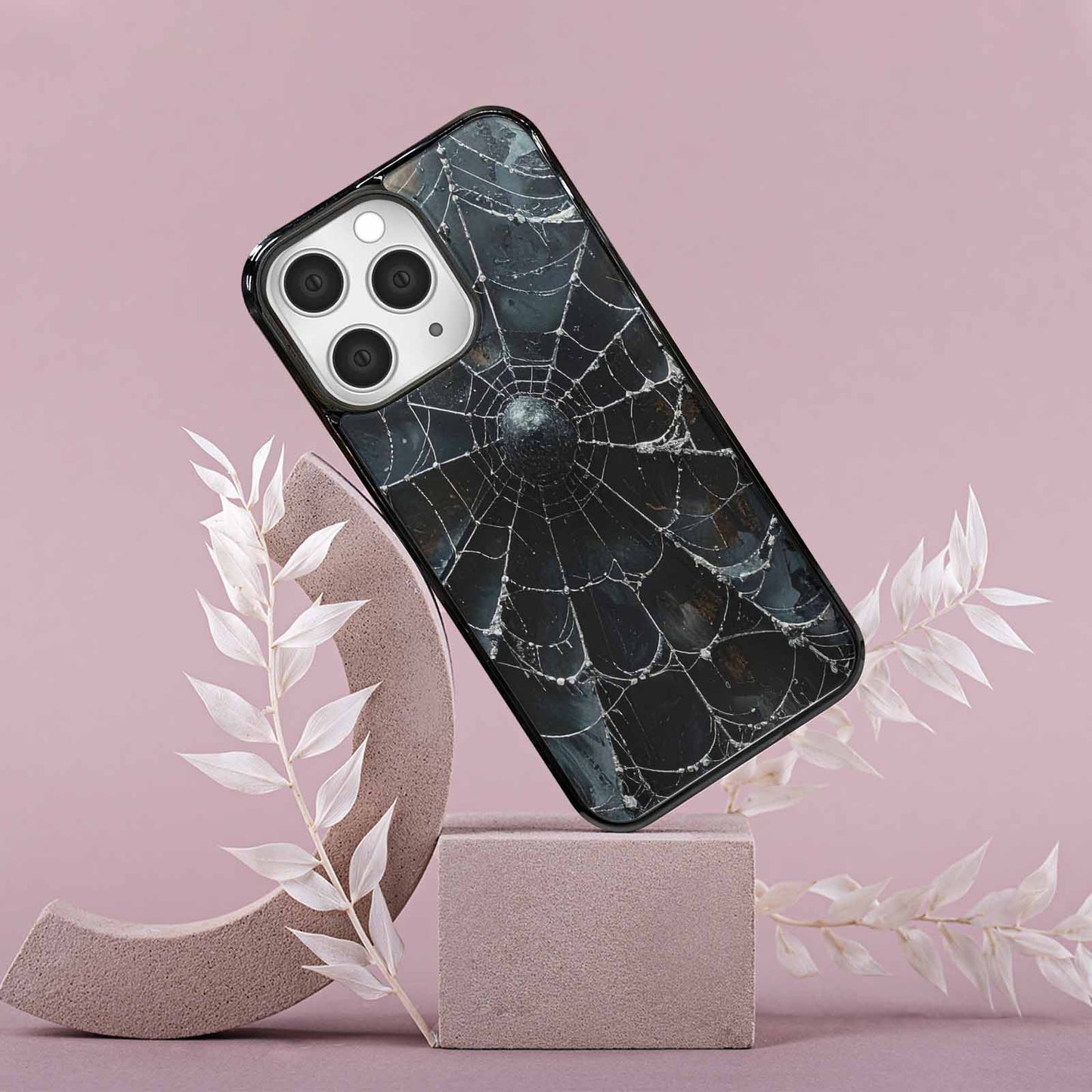 iPhone 15 Pro Max Case — Spider Web Gothic Spider Web Gothic, Custom Printed Phone Case