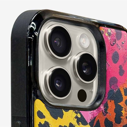 iPhone 15 Pro Max Case — Full Color Vibrant Animal Print Animal, Custom Print Case Cover