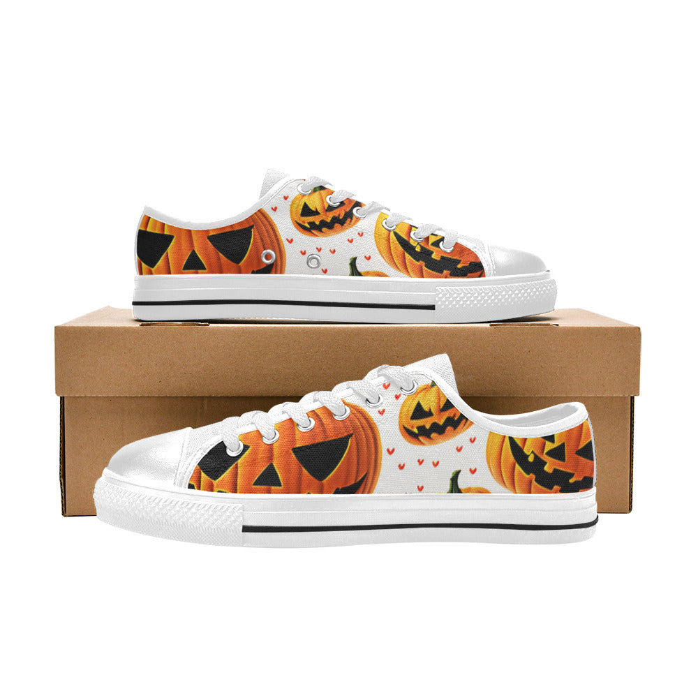 MEN'S Halloween Art 3 Canvas Aesthetic Sneakers
