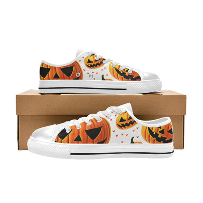 MEN'S Halloween Art 3 Canvas Aesthetic Sneakers