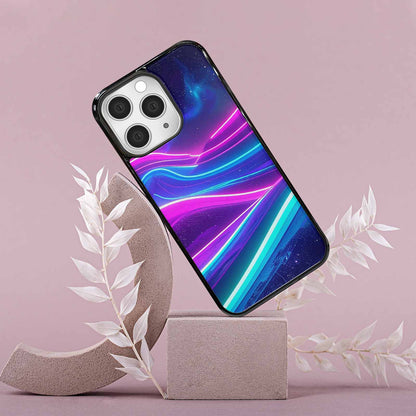 iPhone 15 Pro Max Case — 80s Neon Cartoon, Custom Print Case Cover