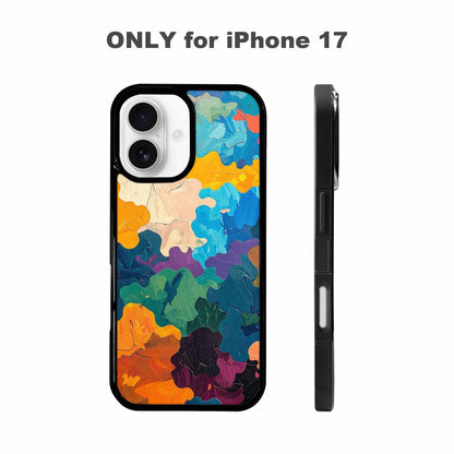 iPhone 17 Case — Camo Patches Full Color Camo, Personalized Phone Case