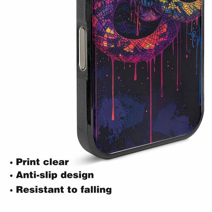 iPhone 15 Pro Max Case — Snakes And Skulls And Snakes Skulls, Customized Protective Case
