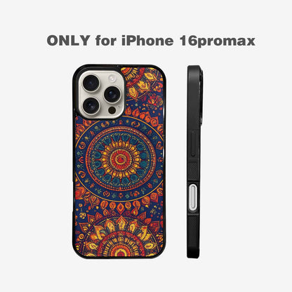 iPhone 16 Pro Max Case — Mandala Lions, Custom Print Case Cover