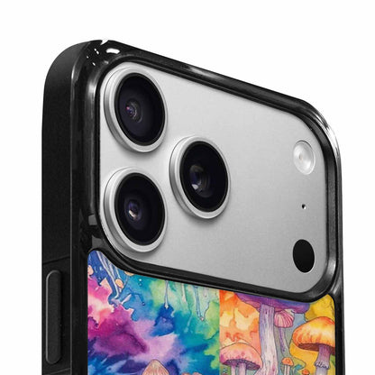 iPhone 17 Pro Case — Mushrooms Tie Dyemushrooms Pat 6t6 Tie, Unique Phone Case Design