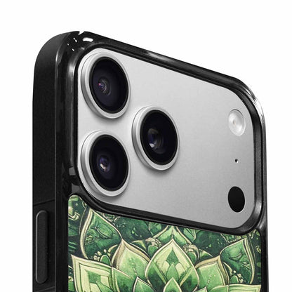 iPhone 17 Pro Max Case — Small Mandala Pattern, Randomly Floral, Custom Designed Case Cover