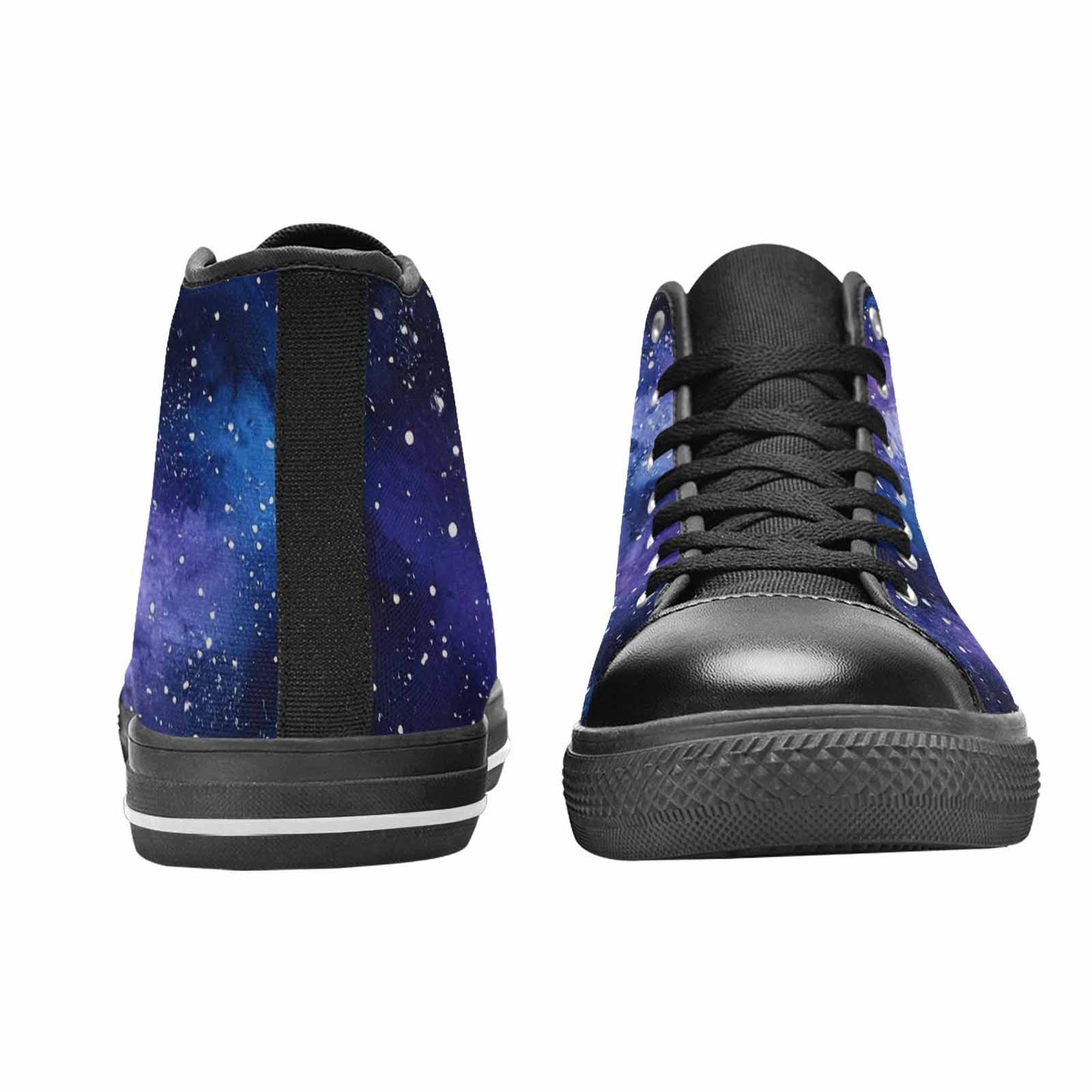 MEN'S Galaxy Art - High Top Canvas Surreal Custom Shoes