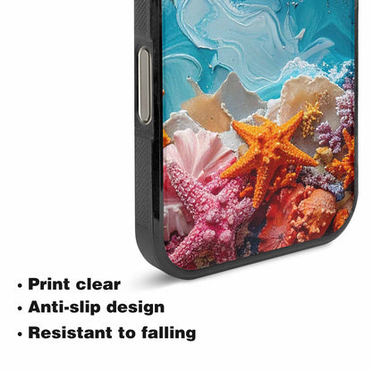 iPhone 16 Pro Max Case — Starfish Cluster Starfish Cluster Pattern Hundreds, Custom Printed Phone Case