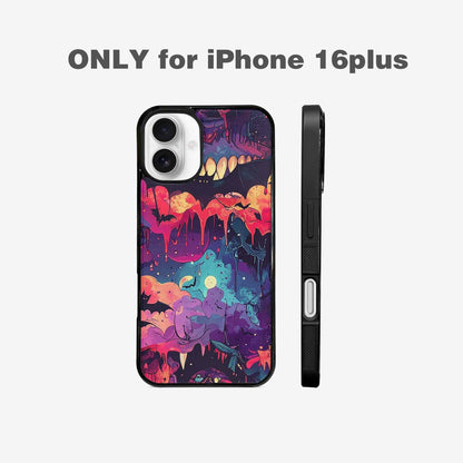 iPhone 16 Plus Case — Vampire Fangs Bats Vampire Fangs And, Customized Protective Case