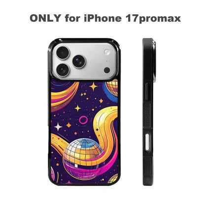 iPhone 17 Pro Max Case — Disco Cartoon Art Pattern Cartoon Cute, Custom Art Phone Cover