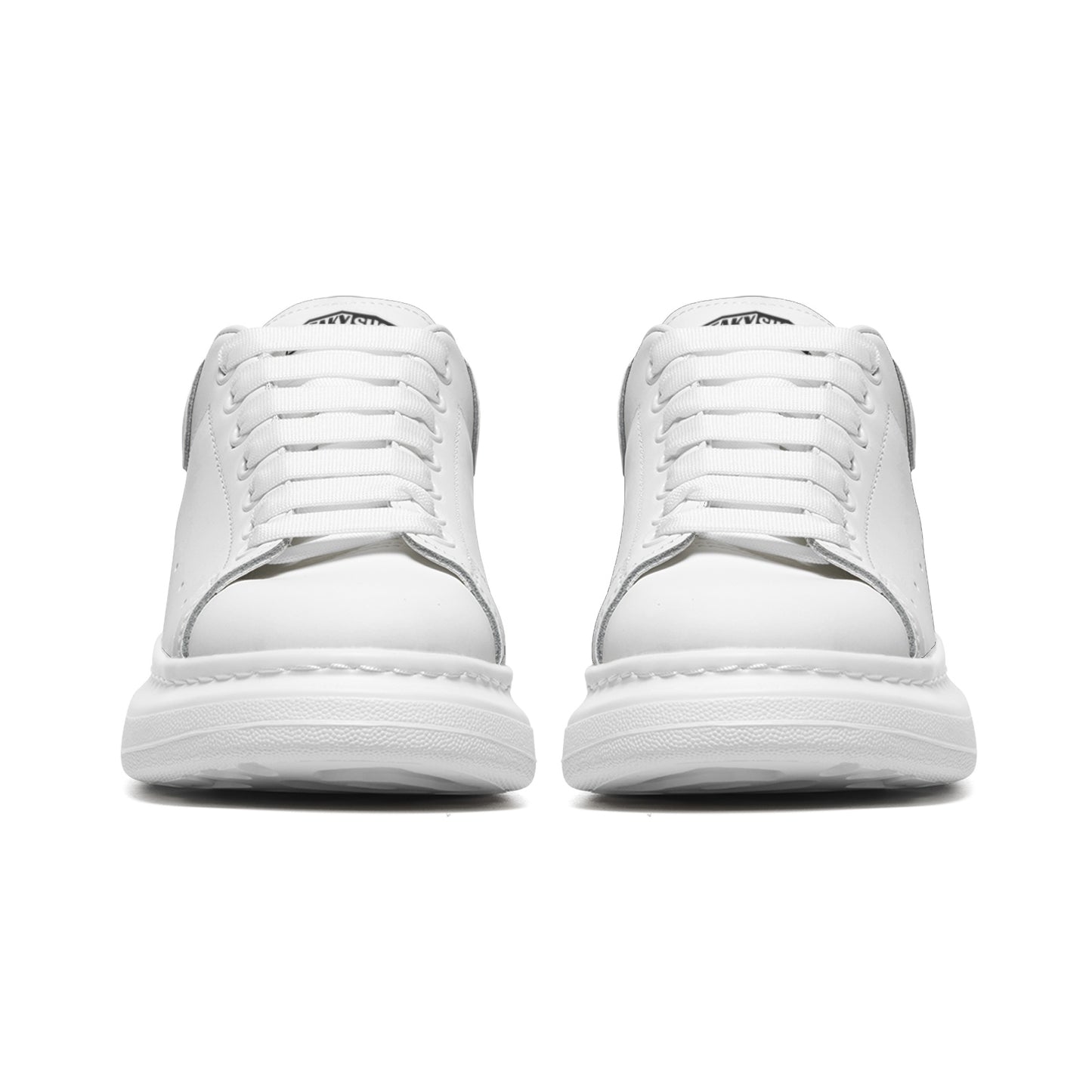 Galaxy Unisex Non Slip Lace Up Faux Leather Sneakers