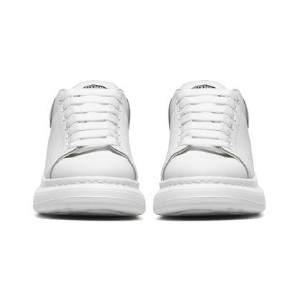 Galaxy Unisex Non Slip Lace Up Faux Leather Sneakers