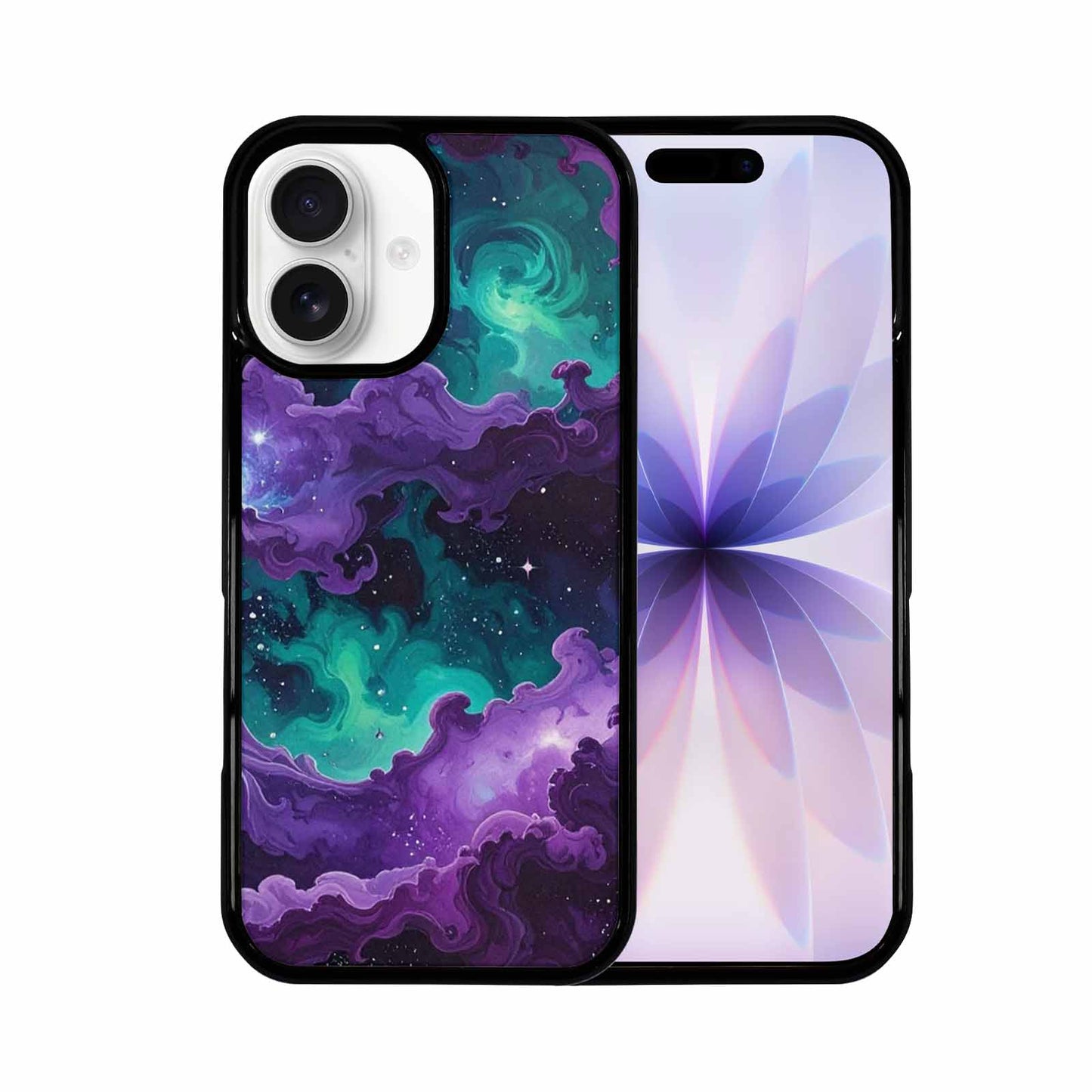 iPhone 17 Case — Seamless Tileable Pattern Of Galaxy Space, Custom Designed Case Cover