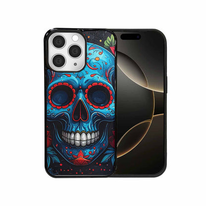 iPhone 15 Pro Max Case — Graffiti Skull, Original Design Phone Case