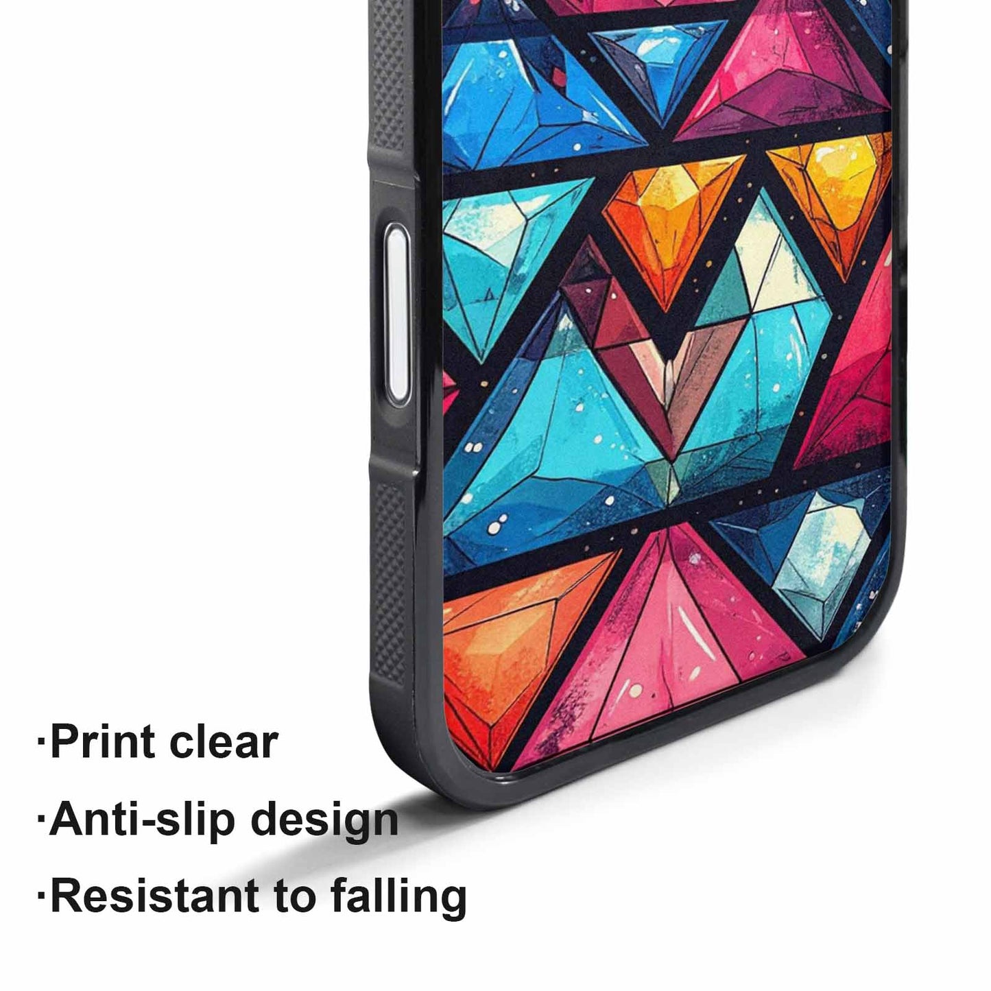 iPhone 17 Pro Max Case — Vintage Summer Diamond Retro Vintage, Unique Phone Case Design