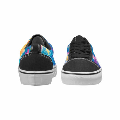 MEN'S Tie Dye Swirl Canvas Lace-Up Y2K Sneakers