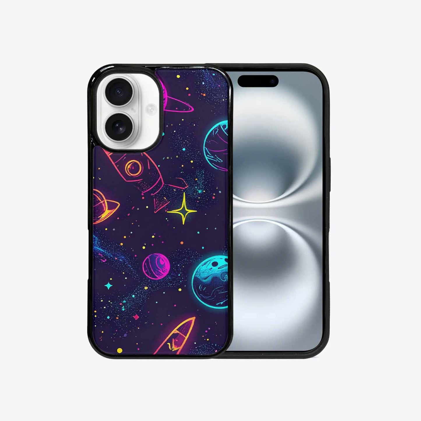 iPhone 16 Case — Space Galaxy Astronaut, Custom Made Phone Cover