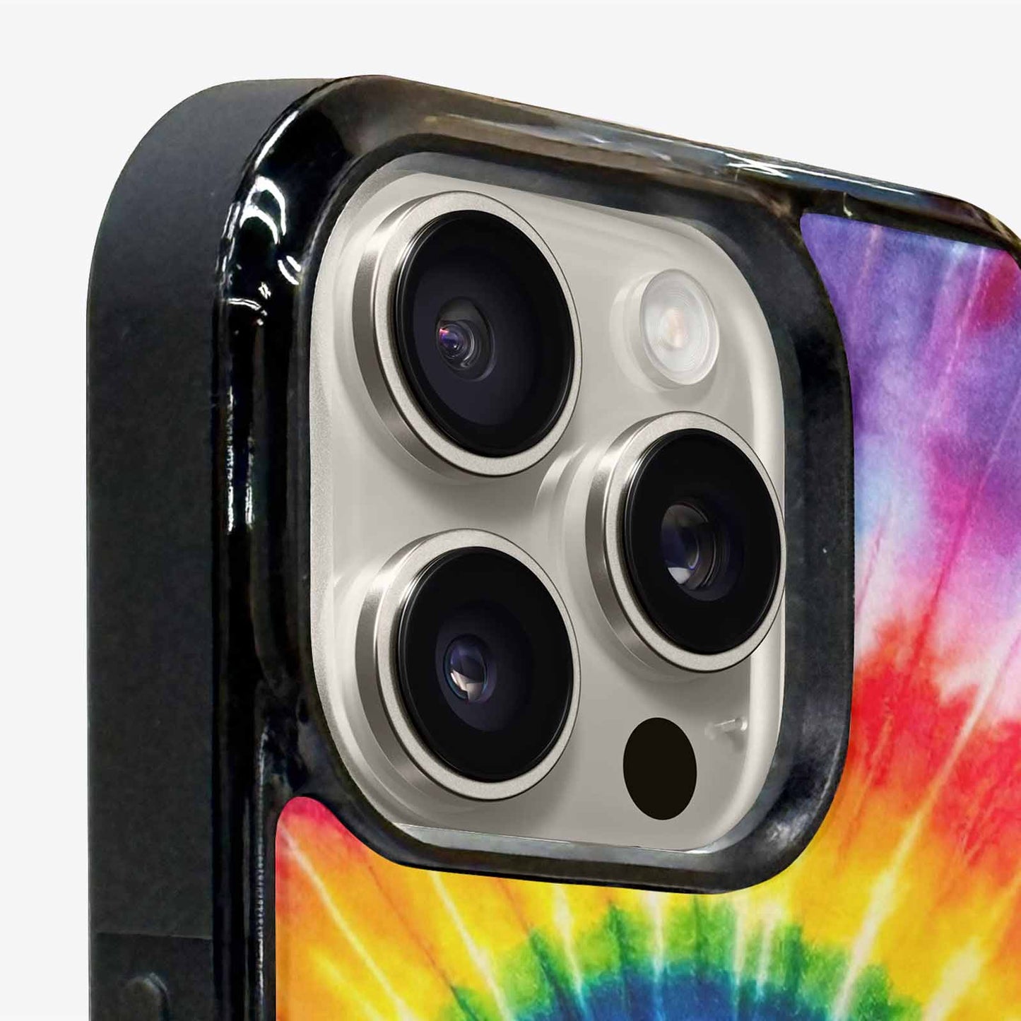 iPhone 16 Pro Case — A1 Fly Rainbow Spiral Tie Dye, Custom Designed Case Cover