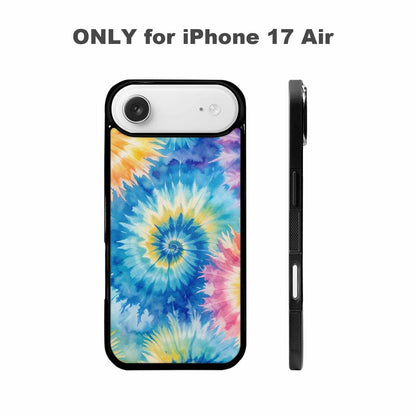 iPhone 17 Air Case — Small Tie Dye Swirl Pattern Tie, Custom Designed Case Cover