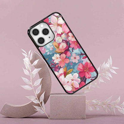 iPhone 15 Pro Max Case — Cherry Blossom Branch Cherry Blossom Branches, Custom Designed Case Cover