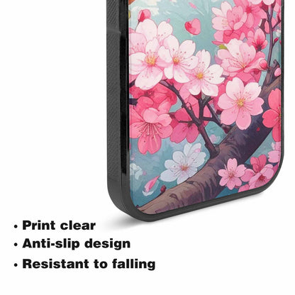 iPhone 15 Case — Cherry Blossom Branch Cherry Blossom Branches, Custom Art Phone Cover