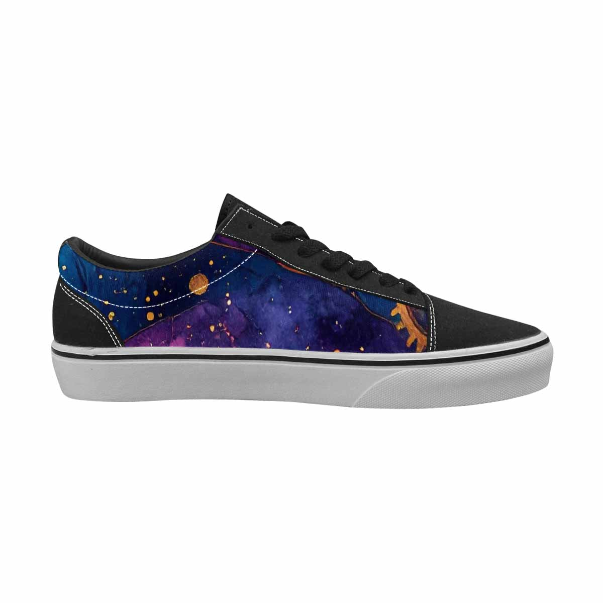 WOMEN'S Steampunk Galaxy Canvas Lace-Up Aesthetic Shoes