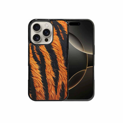 iPhone 16 Pro Case — Bold Tiger Stripe, Personalized Phone Case