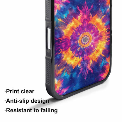 iPhone 17 Pro Max Case — Tie Dye Galaxy Art Tie Dye, Personalized Phone Case