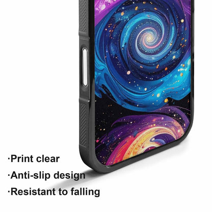 iPhone 17 Case — Rose Galaxy Art Seamless Galaxy Space, Custom Designed Case Cover