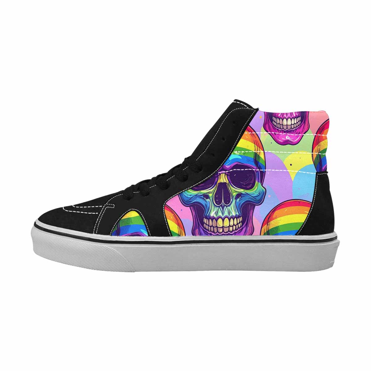 MEN'S Vibrant Skull Pattern Colors 3 Ferion
