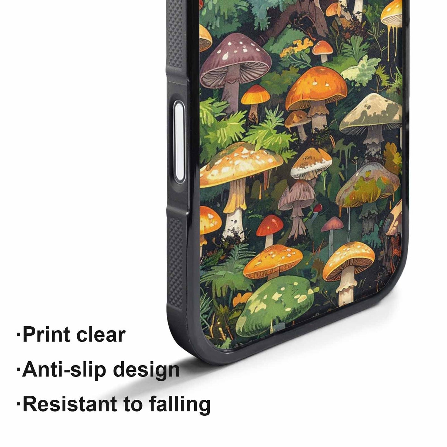 iPhone 17 Pro Max Case — Mushrooms Camomushrooms Patter Kfe Camo, Original Design Phone Case