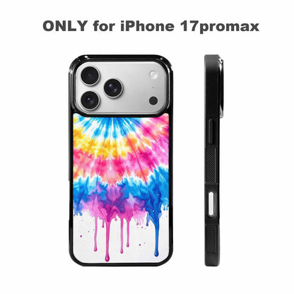 iPhone 17 Pro Max Case — Tie Dye Style Art Tie Dye, Customized Protective Case
