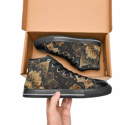 WOMEN'S Mandala High Top Canvas Aesthetic Shoes