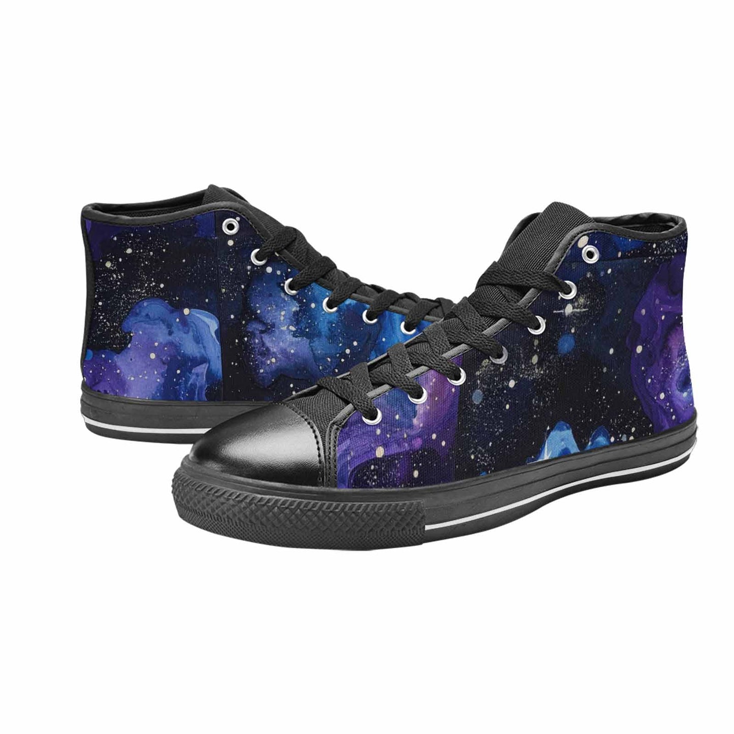 MEN'S Galaxy Art - High Top Canvas Dreamcore Custom Shoes