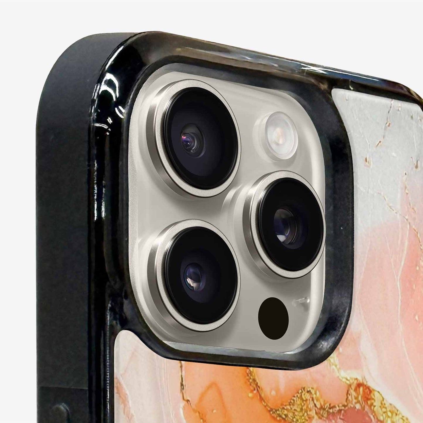 iPhone 15 Pro Max Case — Marble Vein Marble Veins Pattern Hundreds, Custom Art Phone Cover