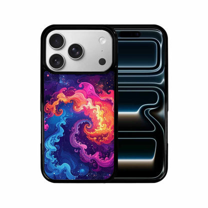 iPhone 17 Pro Case — Rose Galaxy Art Seamless Pattern Galaxy, Custom Phone Case