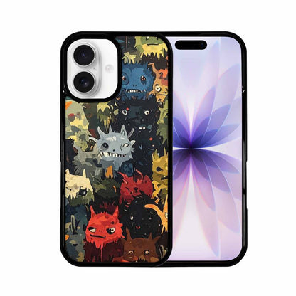 iPhone 17 Case — Monsters Camomonsters Pattern Okl Camo, Custom Designed Case Cover
