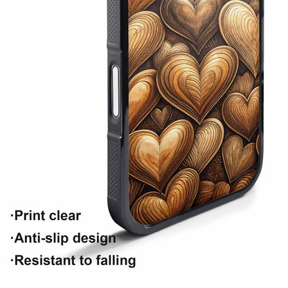 iPhone 17 Air Case — Retro Zodiac Heart Shape Retro Vintage, Customized Protective Case