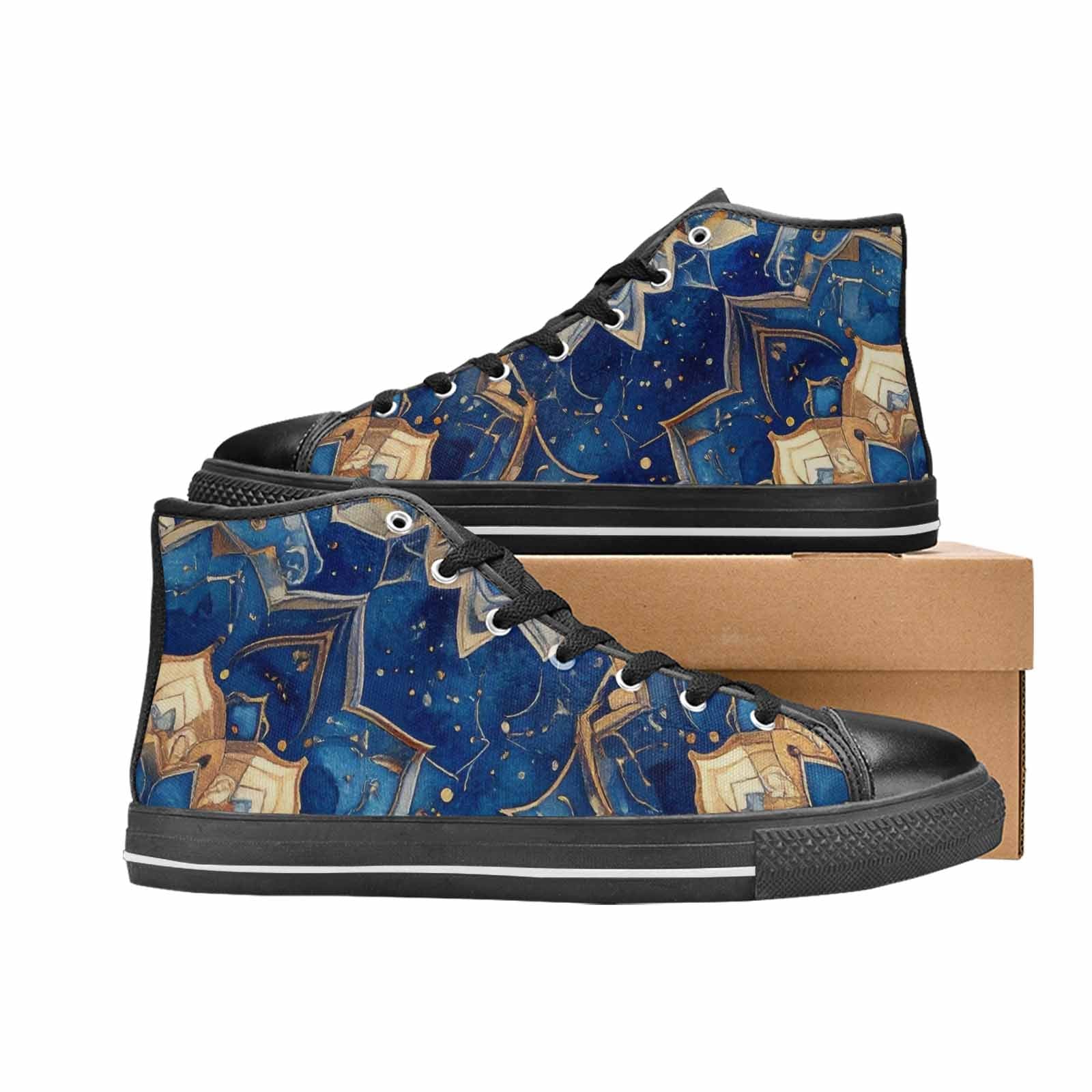 WOMEN'S Mandala High Top Canvas Aesthetic Custom Shoes