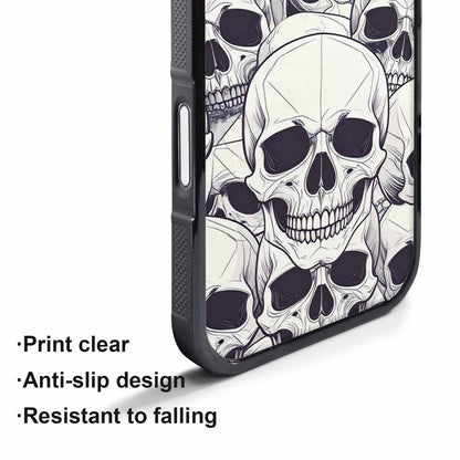 iPhone 17 Pro Case — Skull Dark Art Gothic Print Gothic, Original Design Phone Case