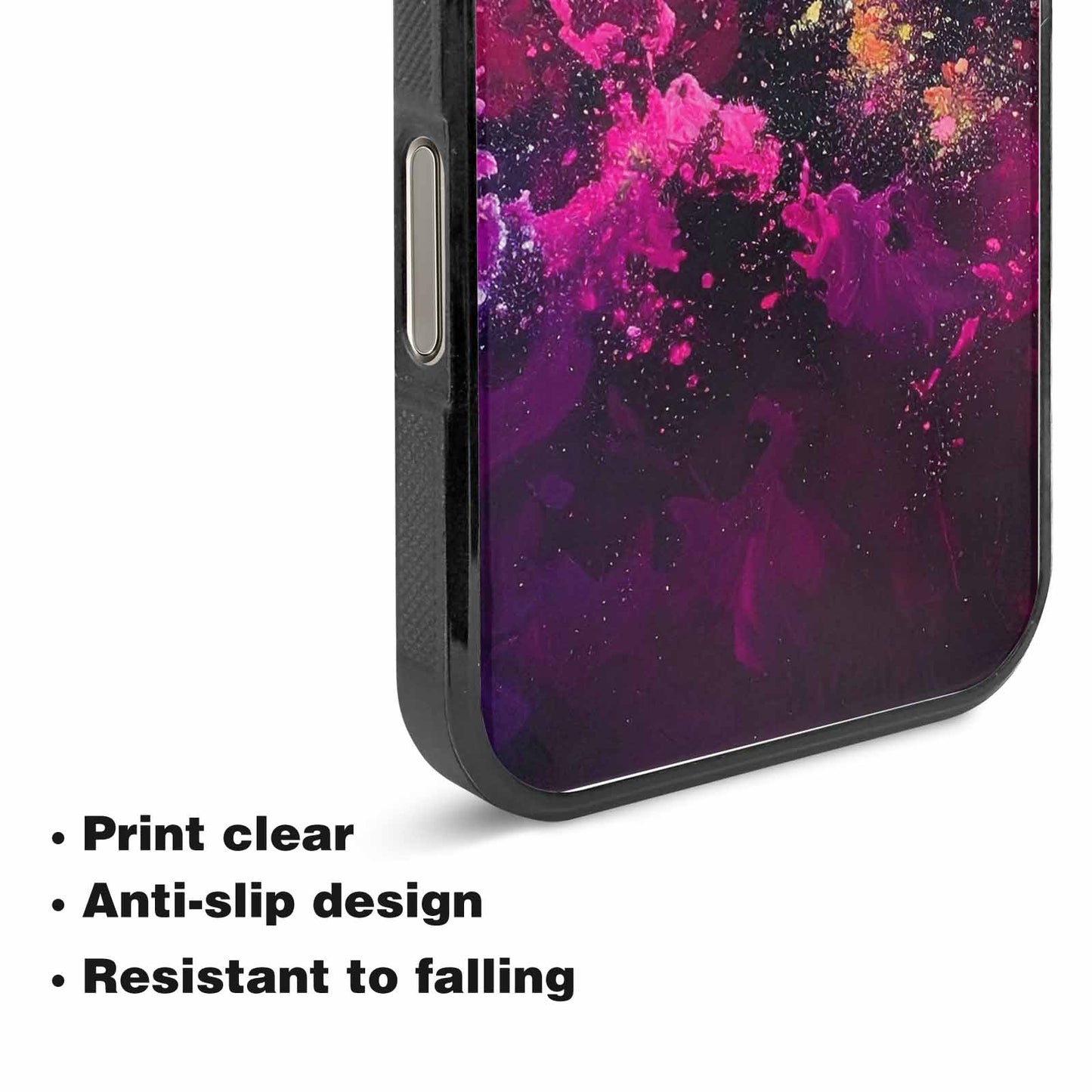 iPhone 15 Pro Max Case — Galaxy Nebula Galaxy Nebula Burs, Customized Protective Case