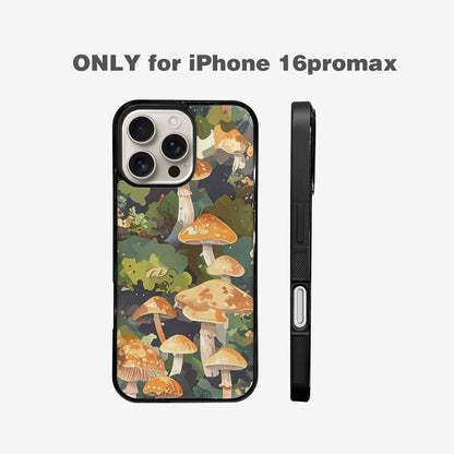 iPhone 16 Pro Max Case — Mushrooms Camomushrooms Patter 9y1, Personalized Phone Case