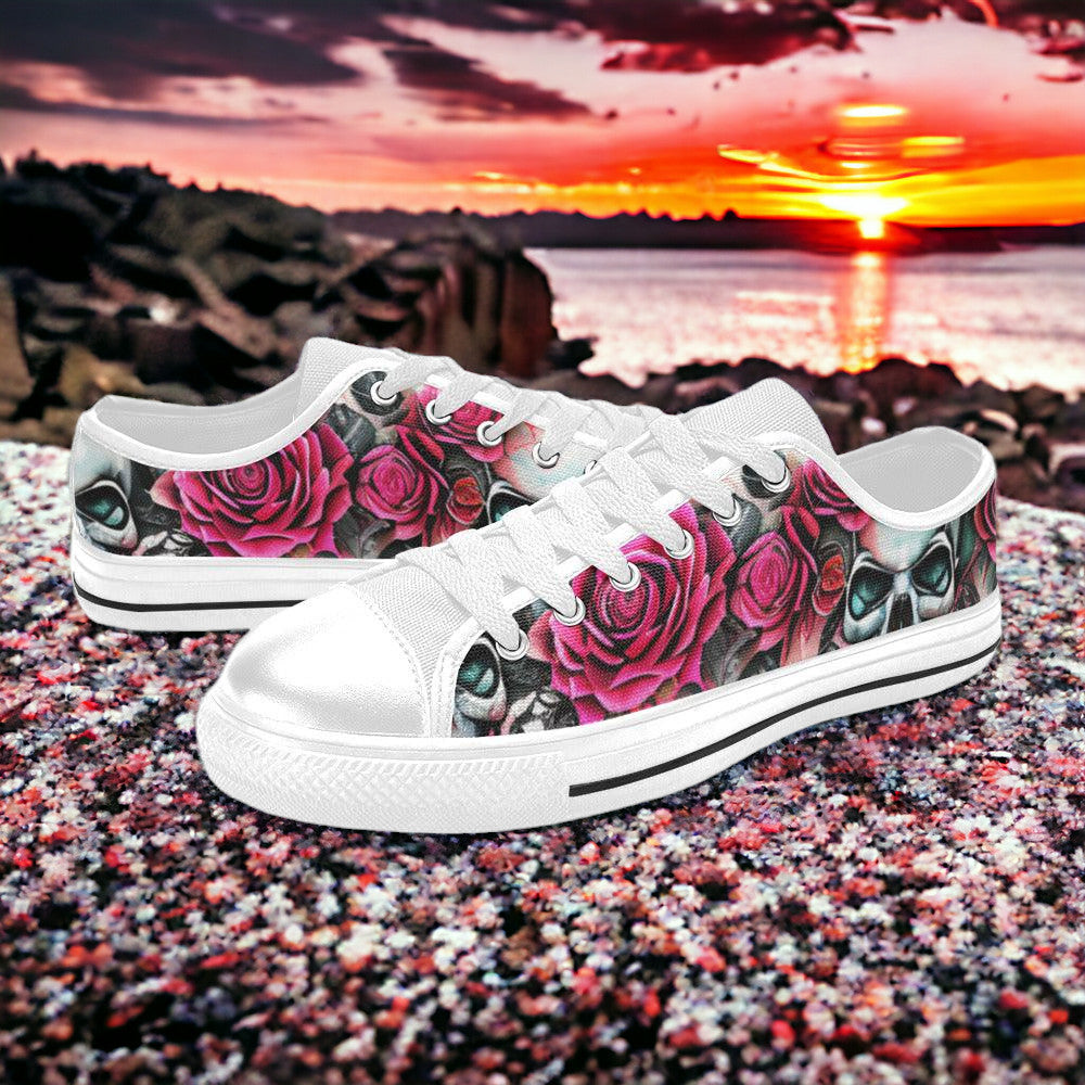 Skulls Roses Deluxe Men - Freaky Shoes®