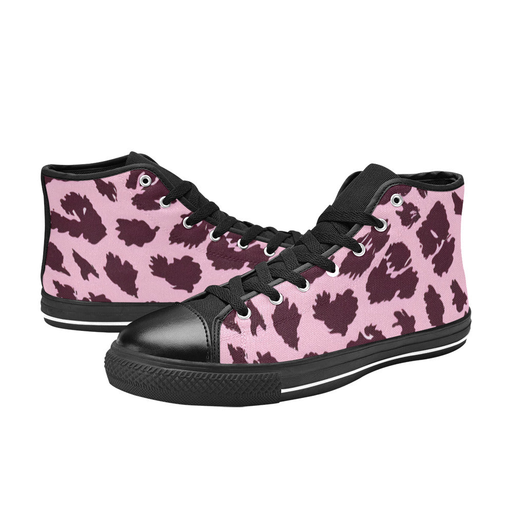 MEN'S Cc Animal Print Men’S High Top Canvas Y2K Custom Sneakers